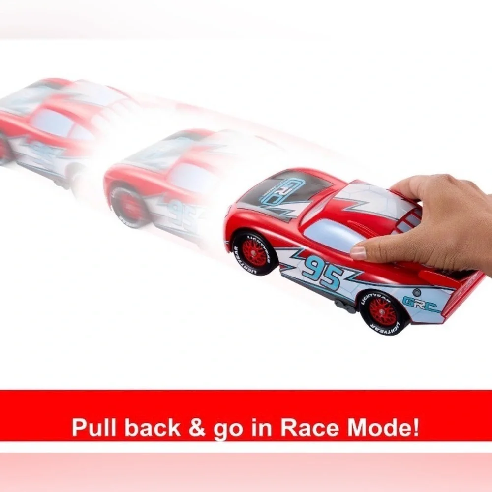Disney and Pixar Cars Global Racers Cup Drift and Race Lightning McQueen Toy